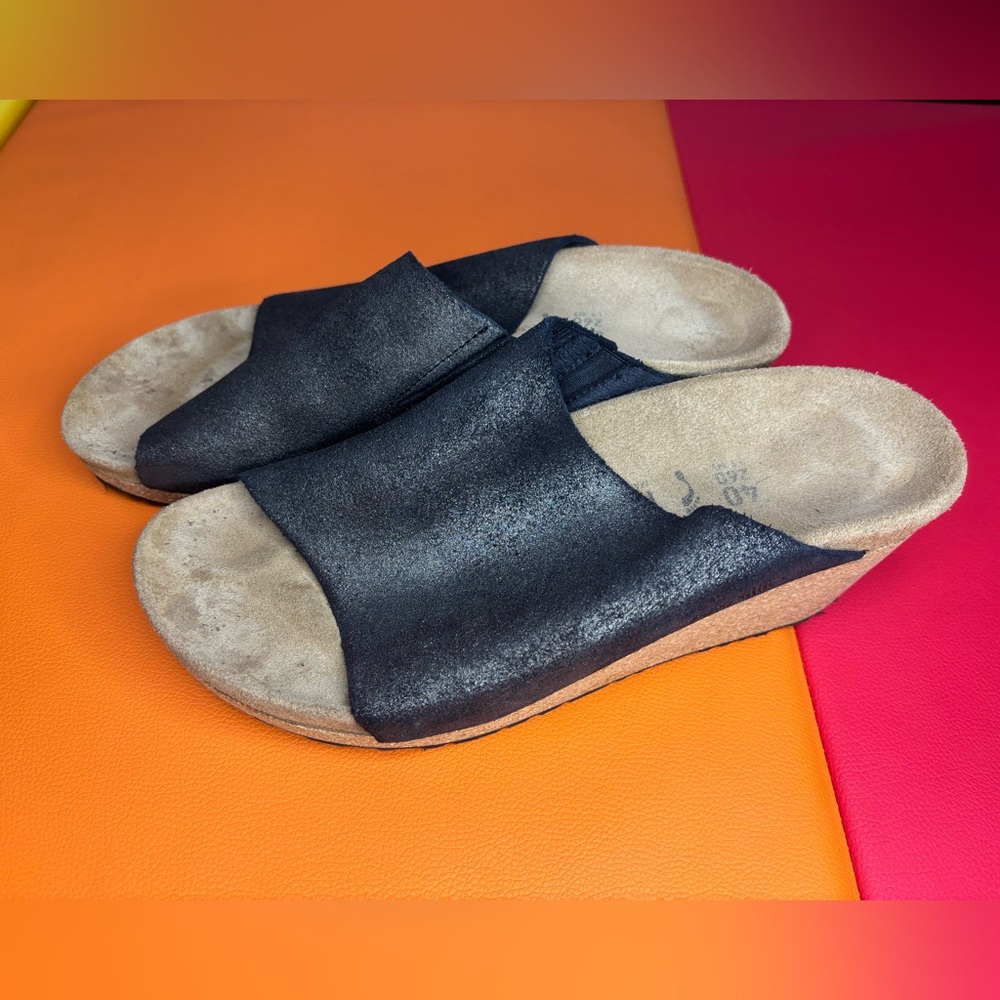 Birkenstock Women's Namica Papillio Suede Leather Sandals Size 40 - Picture 3 of 13